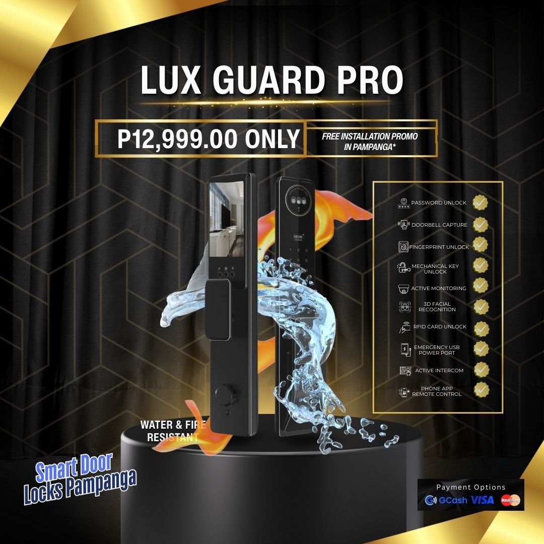 Lux Guard Pro Smart Door Lock Pampanga