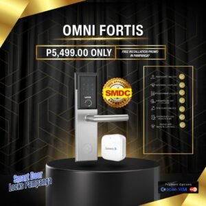 Omni Fortis SMDC Approved Smart Door Lock Pampanga