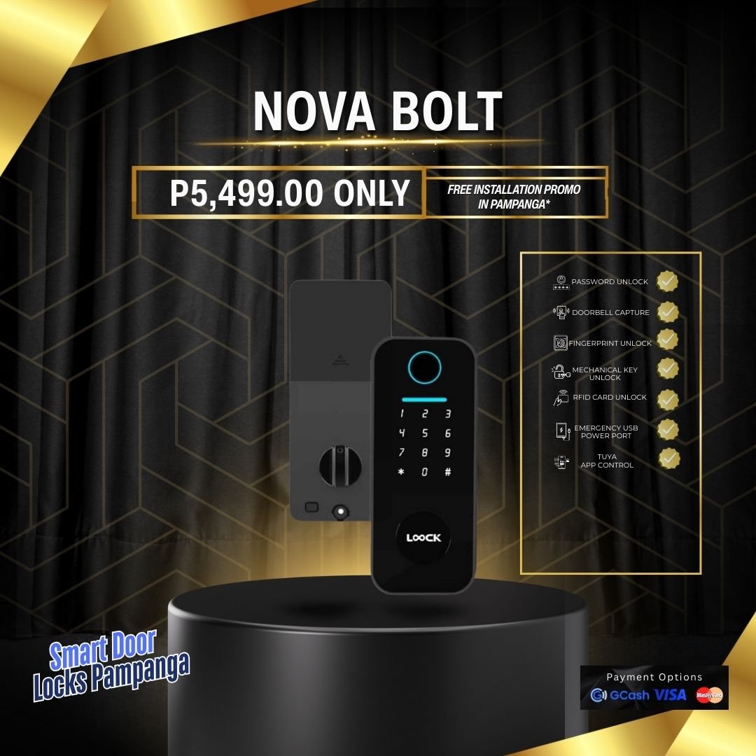 Nova Bolt Smart Door Lock Pampanga