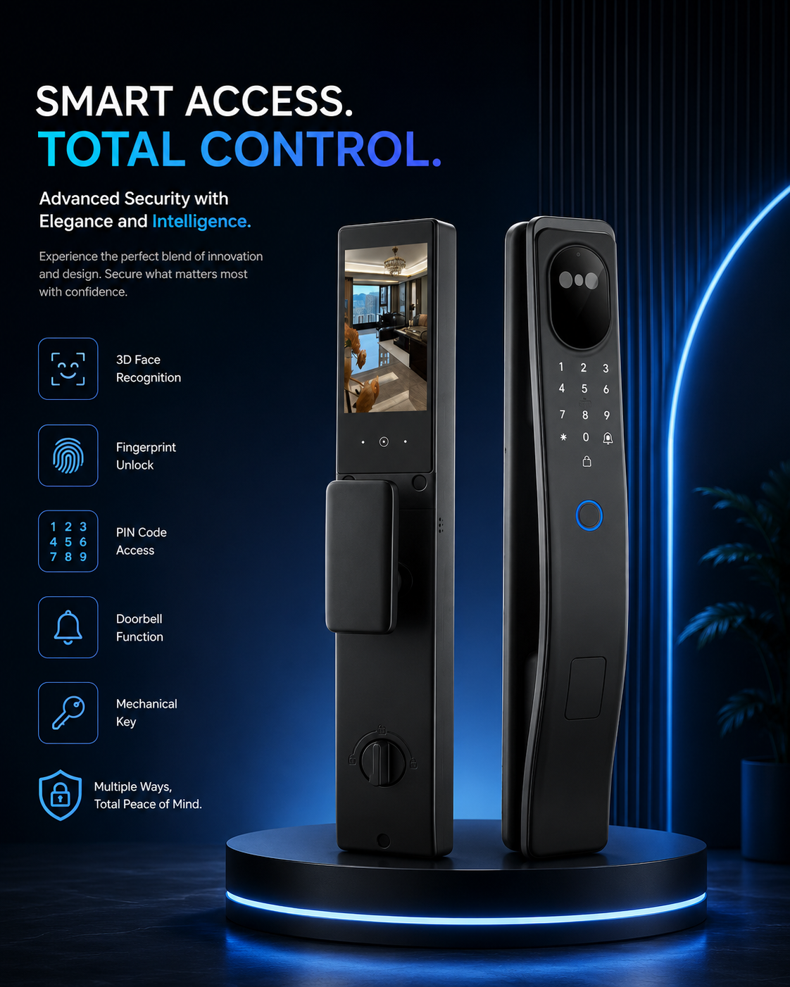 Secura Luxe Smart Door Lock